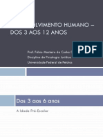 Psicologia jurídica - Dos 3 aos 12 anos Fábio Coelho