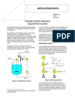 Procidia Control Solutions Coarse/Fine Control: Application Data