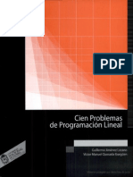 Cien Problemas de Programacion Lineal