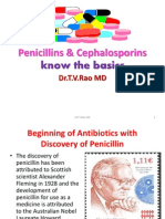 Penicillin's & Cephalosporins Basics