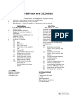 13 - Dizziness and Vertigo