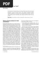 Albumin Friend or Foe