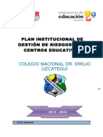 Plan Institucional de Emergencia Emilio - 1