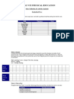 Basketball Prac - Data Sheet