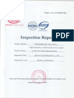 TP48300B(48V 30A 300A) High Frequency Switch-mode Power Supply Inspection Report 20091228