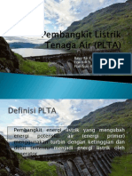 Pembangkit Listrik Tenaga Air (PLTA)