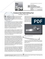 Crosscut Saw Tooth-Setting Tool