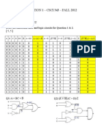 Solution 1 - Csci 343 - Fall 2012