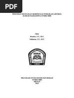 Download Petunjuk Pengetikan Skripsi SI STMIK IBBI 2013 Final by Hendra Soewarno SN176182412 doc pdf
