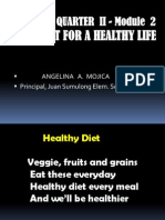 Health 7: Quarter Ii - Module 2: Eat Right For A Healthy Life