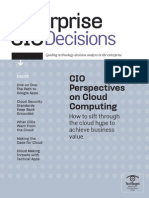 CIO Decisions on the Cloud