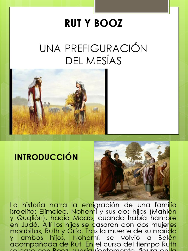 Rut y Booz: Redención y Fe | PDF | Ciencias sociales | Historia