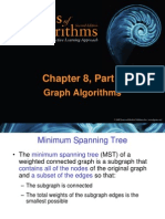 Chapter 8, Part II: Graph Algorithms