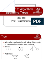 Spanning Trees: Introduction To Algorithms
