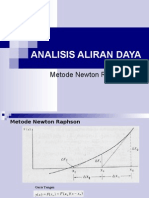 Analisis Aliran Daya - Newton Raphson