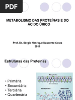 Aula Metabolismo de Proteínas e Ác Úrico