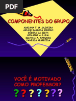 ABERTURA TRABALHO MOTIVAÇÃO PROFESSOR
