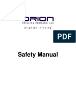 Orion Safety Manual Rev 2007