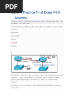 CCNA 1 Practice Final Exam V4