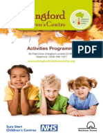 Autumn Activities 2013 - Chingford Children's Centre - revised