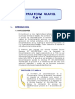 Guía para formular plan básico de desarrollo de capacidades institucionales y de gestión