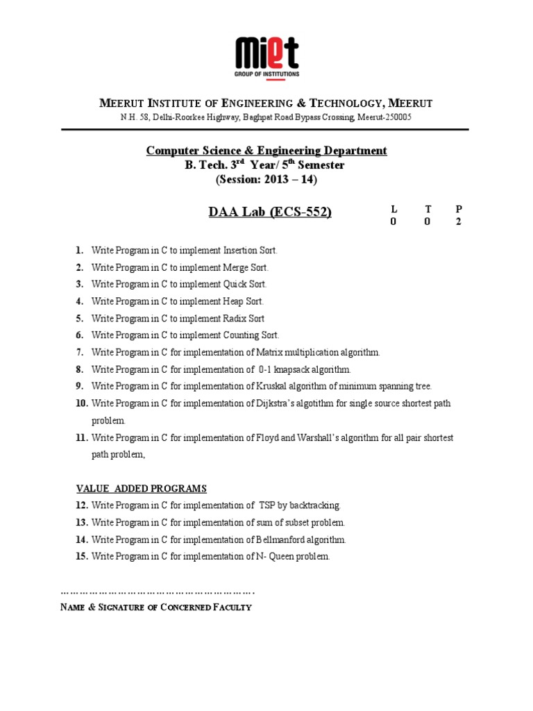 C Programming Algorithms for Students | PDF | Teaching Methods ...