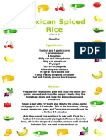 Mexican Spiced Rice