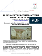 5. Le Seisme Et Les Constructions en Metal Et en Bois