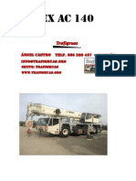 Trafigruas Venta de Grua Terex Ac 140