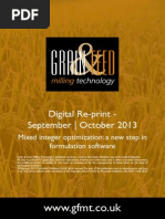 Download Mixed integer optimization a new step in formulation software by Milling and Grain magazine SN176226845 doc pdf