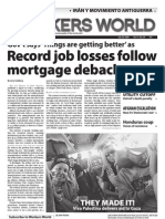 Gov't Says Things Are Getting Better' As: Record Job Losses Follow Mortgage Debacle