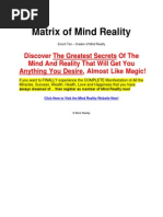 Matrix of Mind Reai Lty