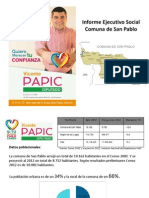 Informe Social Comuna San Pablo-Candidato Vicente Papic Arce