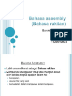 (Tug.1) Bahasa Assembly, Pascal, C