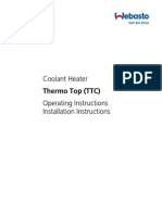 Webasto Thermotop C Installation