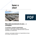 Como Fazer o Contrapiso PDF