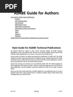 Asabe Guide For Authors