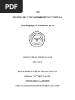 Download IDIOPHATIC TROMBOSITOPENIC PURPURAdoc by Arie Wahyu Pradipta SN176275568 doc pdf