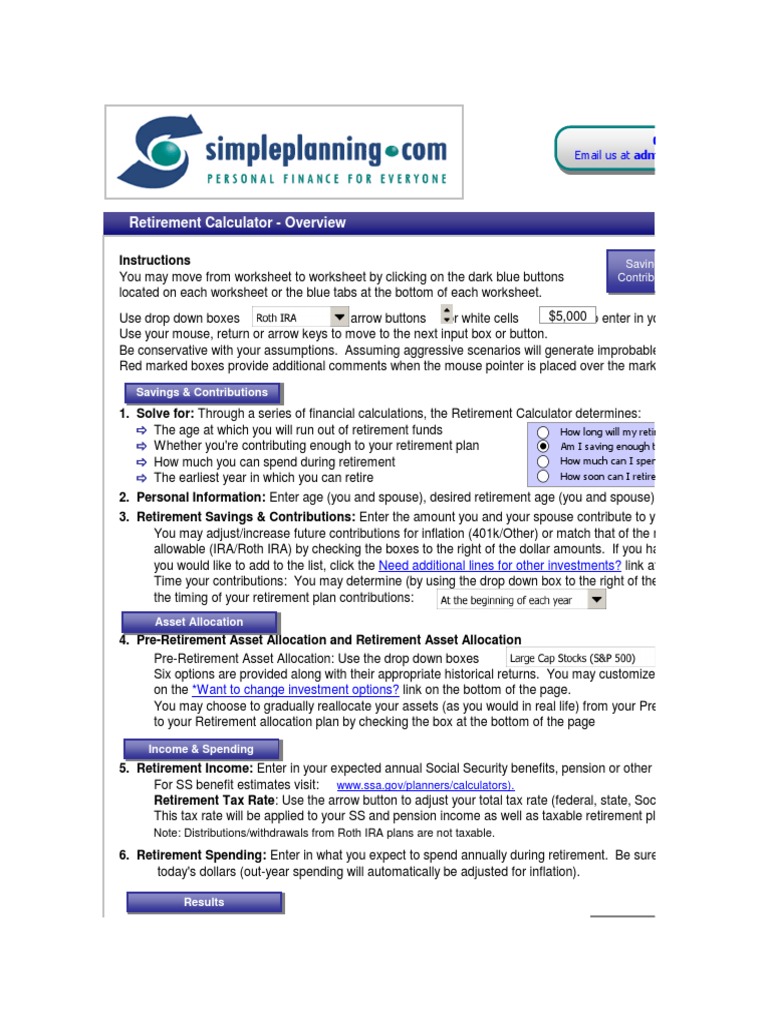 Worksheets Social Security Benefits Worksheet Calculator retirement calculator planner demo pension