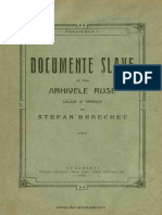 Documente Slave Berechet