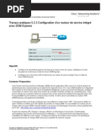 Configuration D'un Routeur de Service Intégré