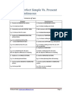 Present Perfect Simple vs Continuous