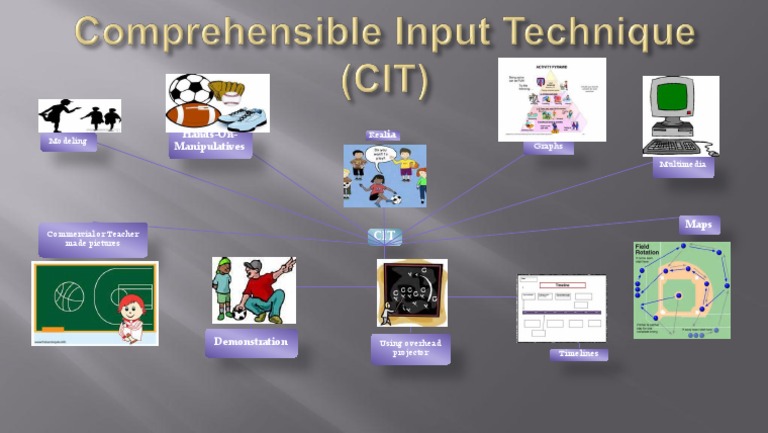Comprehensible Input Technique Cit | PDF