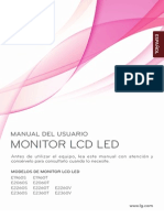 Monitor LG E1960s
