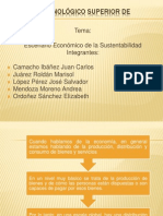 Escenario Económico de La Sustentabilidad