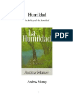 Humildad, La Belleza de La Santidad - Andrew Murray