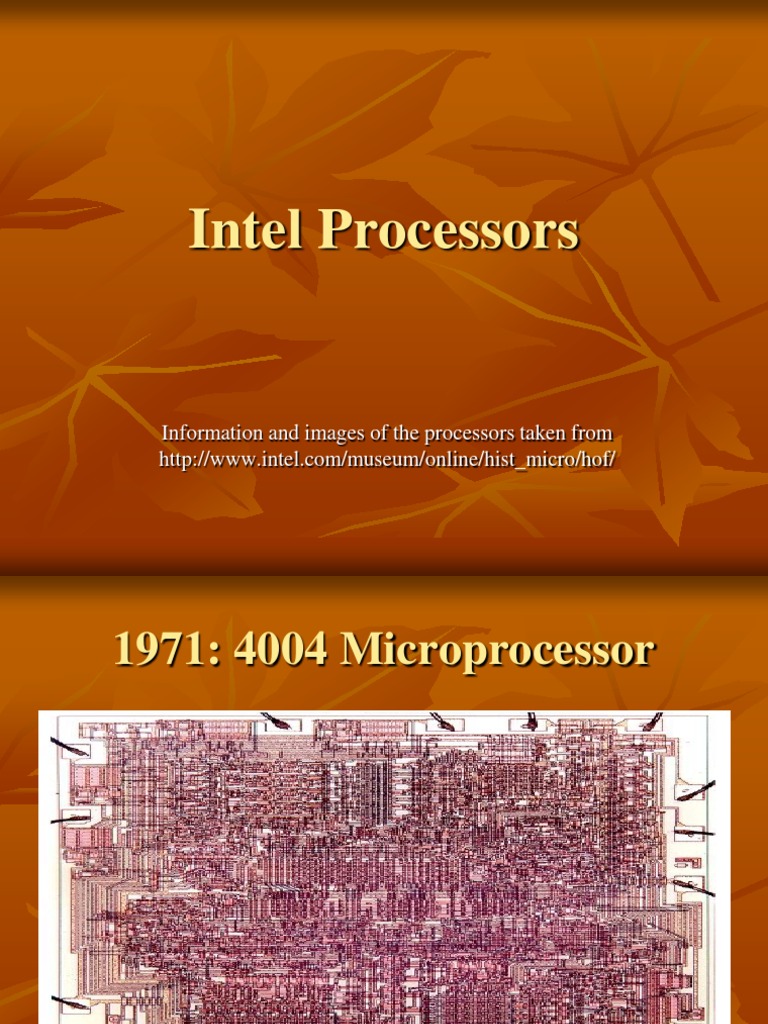 Intel Processors | PDF