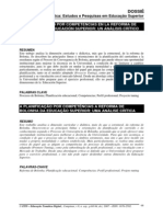 5 La planificación por competencias en la reforma de Bolonia de la ES