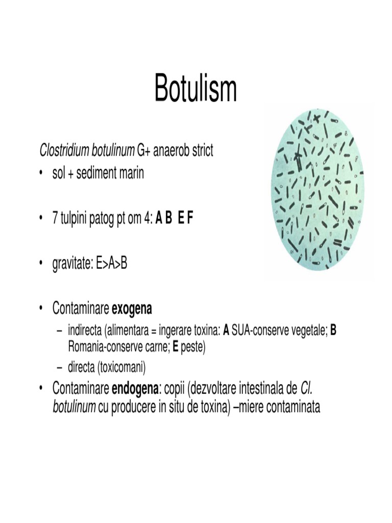 Botulism | PDF