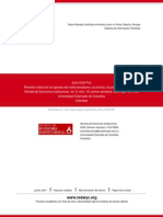 Revisión Crítica de Los Aportes Del Institucionalismo A La Teoría y La Práctica Del Desarrollo